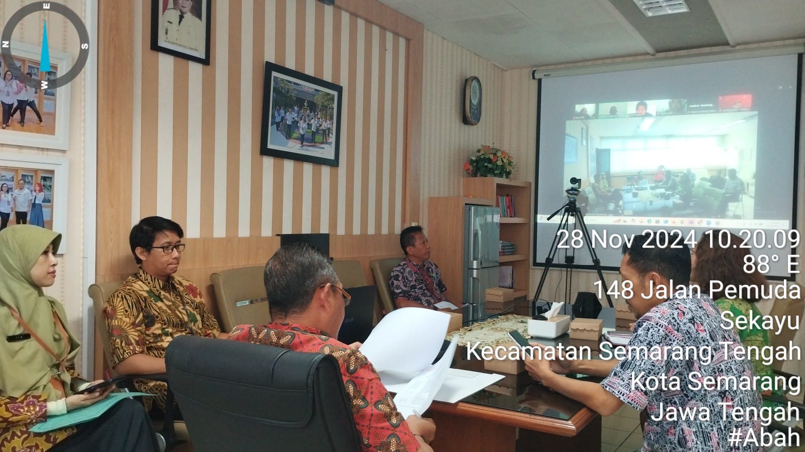 Diskominfo Kota Semarang Ikuti Rapat Persiapan Humas Indonesia Outlook 2025